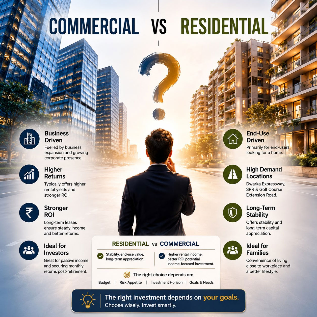 Commercial vs Residential Real Estate: Understanding the Key Differences Before You Invest 